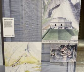 Disegno della fortezza di Rocca d'Anfo