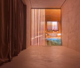 Allestimento temporaneo del progetto The Vail, Muraba Veil Gallery, Dubai