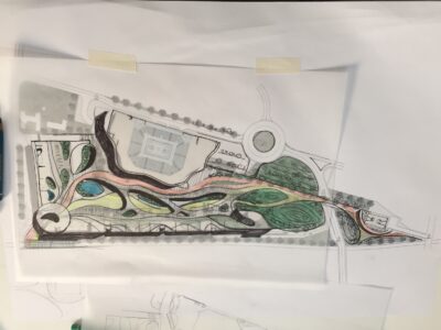 Joseph Di Pasquale, schizzo di progetto