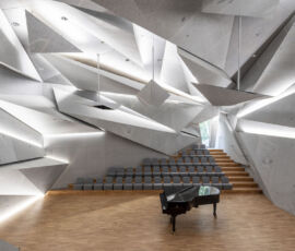 Sala da concerti, Lichtenberg, Peter Haimerl, Monaco di Baviera (© Edward Beierle)