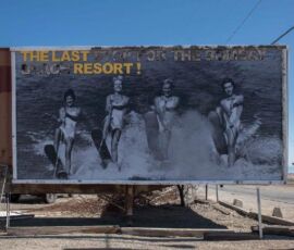Salton Sea, sud-est di Los Angeles, California