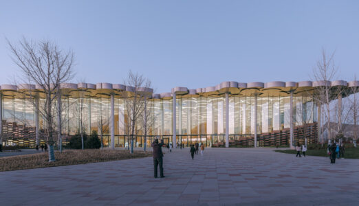 Snøhetta , Beijing City Library, Beijing (© Yumeng Zhu)