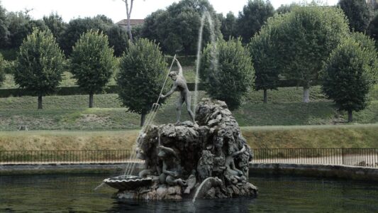 Le monumentali fontane manieriste del Nettuno e dell’Isola, Firenze (© Courtesy Gallerie degli Uffizi)