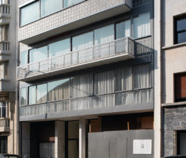 Immeuble Molitor, facciata, 2024 (courtesy Fondation Le Corbusier, foto Emanuele Piccardo)