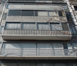 Immeuble Molitor, facciata, 2024 (copyright Fondation Le Corbusier, foto Emanuele Piccardo)
