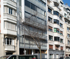 Immeuble Molitor, facciata, 2024 (copyright Fondation Le Corbusier, foto Emanuele Piccardo)