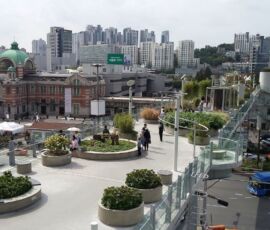 MVRDV, Seoullo 7017, quartiere di Jung-gu,
Seuol (© Wikipedia commons, Gangnam)