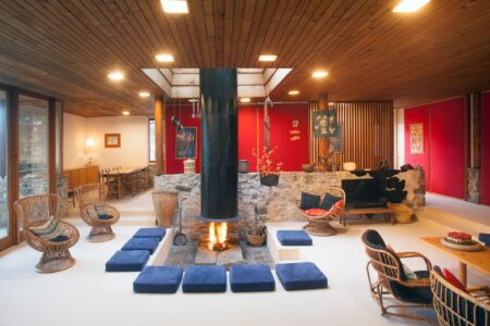 Villa Morassutti dopo il restauro, San Martino di Castrozza 2024
(© Nicola Agazzi, Manrico Dell’Agnola, courtesy Bruno Morassutti Project)
