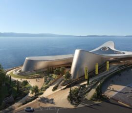 Centro per la cultura del Mediterraneo, Reggio Calabria (© Zaha Hadid Architects) https://www.zaha-hadid.com/architecture/regium-waterfront/