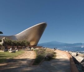 Centro per la cultura del Mediterraneo, Reggio Calabria (© Zaha Hadid Architects) https://www.zaha-hadid.com/architecture/regium-waterfront/