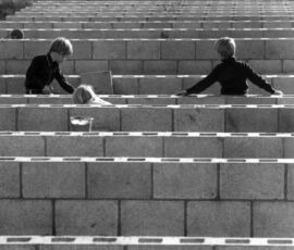 Scuola di Delft, archivio storico, playground (© studio Hetzberger)