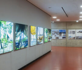 Mostra BancaStato Swiss Architectural Award 2024, Auditorio del Teatro dell’architettura Mendrisio-USI (© Ti-Press / Samuel Golay)