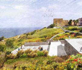 Ex carcere isola Santo Stefano Ventotene (progetto di concorso, © Insula
Architettura e Ingegneria)