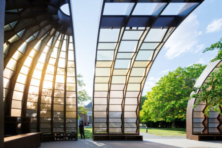 Londra, Serpentine Pavilion 2025, A Capsule in Time, (@ Iwan Baan, courtesy Serpentine)