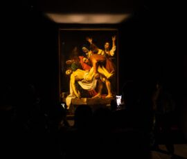 Expo Osaka 2025, Padiglione Padiglione Italia, La Deposizione di Caravaggio (Courtesy of Italy Expo 2025 Osaka)