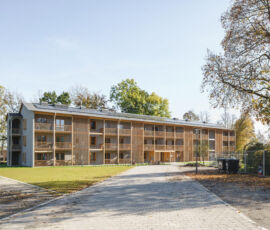 Wohnen in Bad Aibling, Cooperativa Wogeno, Florian Nagler, Bad Aibling, 2022 (dal sito web https://www.nagler-architekten.de/projekte/)
